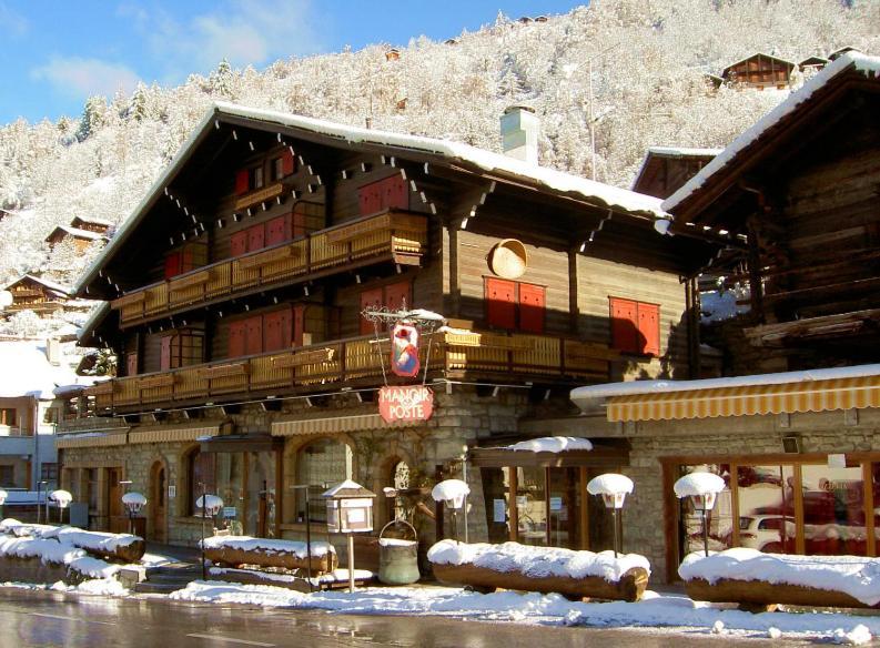 Au Manoir D'Anniviers Hotel Vissoie Exterior photo